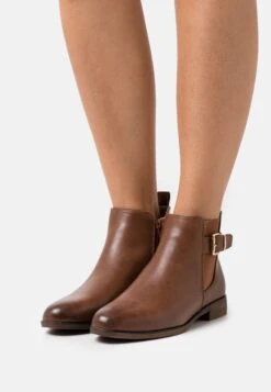 Anna Field Comfort - Boots À Talons - Cognac