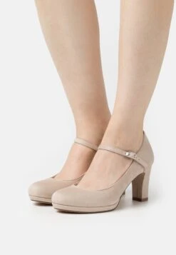 Tamaris Escarpins À Plateforme - Ivory Comb