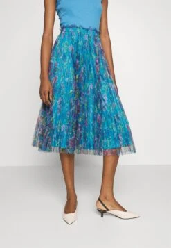 MAX & Co. Cicala - Jupe Plissée - Light Blue