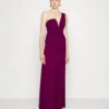 Fleur One Shoulder - Combinaison - Plum