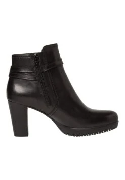 Tamaris Boots À Talons - Black Leather -Femmes Vêtements Boutique b0d032d8a2744dc0bd55357489081666