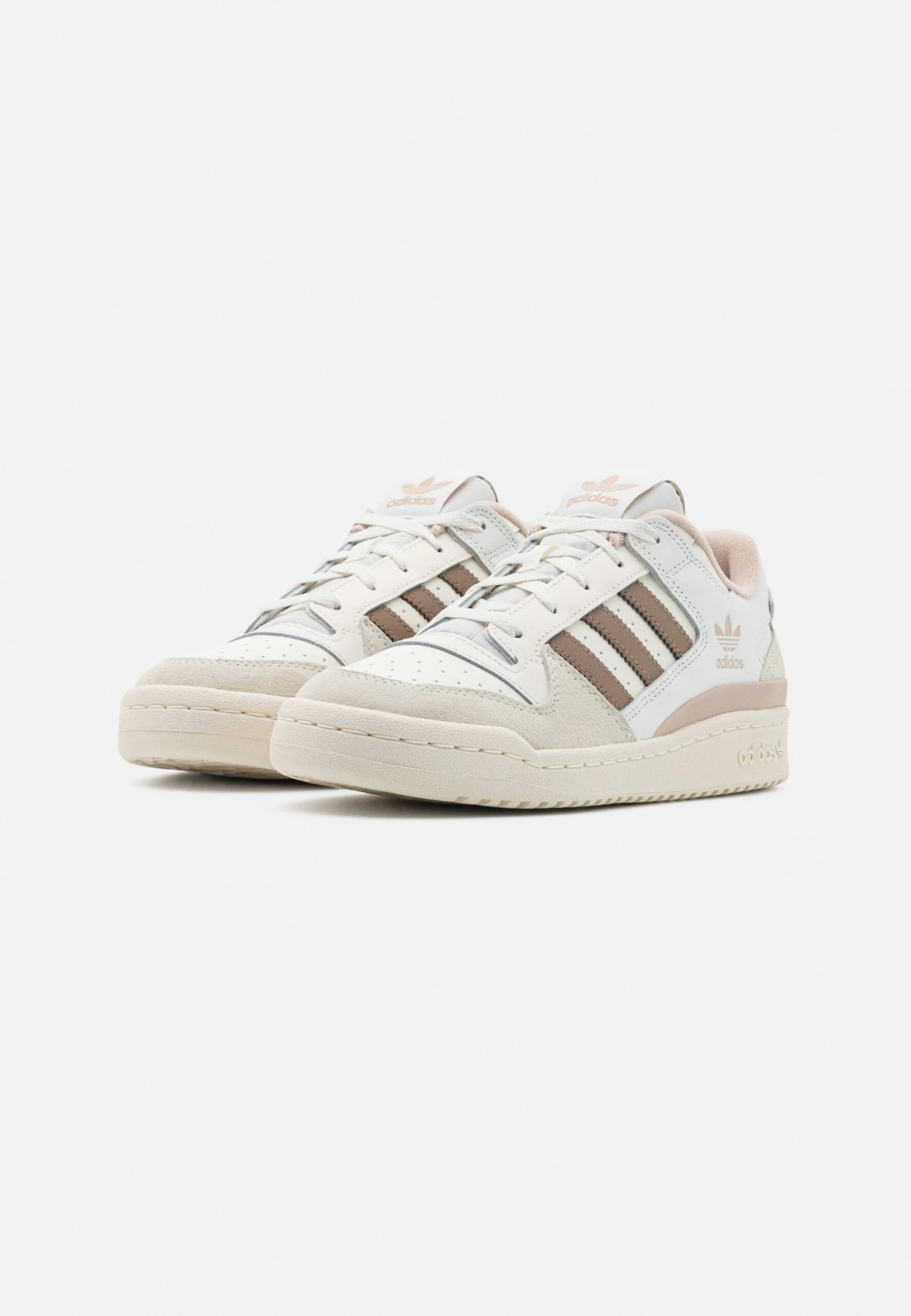 Adidas Originals Forum Unisex - Baskets Basses - Core White/Chalky Brown/Taupe 4 Adidas Originals Forum Unisex - Baskets Basses - Core White/Chalky Brown/Taupe – Image 4