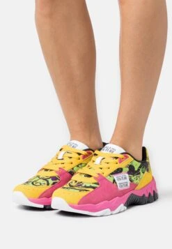 Versace Jeans Couture Baskets Basses - Citrus/Multi-Coloured