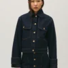 CLAUDIE PIERLOT Villy - Veste En Jean - Denim Brut
