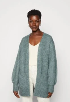 Kaffe Alioma Cardigan - Gilet - Balsam Green Melange