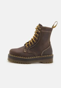 Dr. Martens Jadon Arc Unisex - Bottines À Plateau - Dark Brown