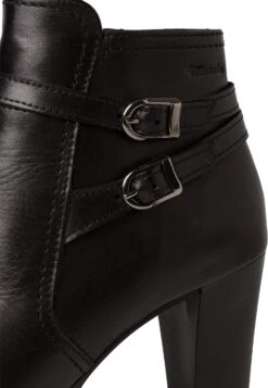 Tamaris Boots À Talons - Black Leather -Femmes Vêtements Boutique d71caeb6a93d4929b33fc7d470392921