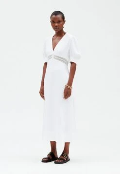 CLAUDIE PIERLOT Rivage - Robe De Jour - Blanc