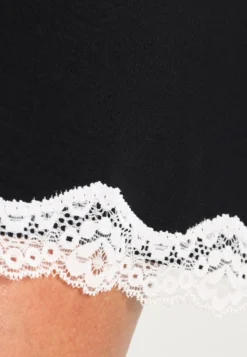 Anna Field Heidi Long Sleeves Viscose Nightdress - Chemise De Nuit / Nuisette - Black -Femmes Vêtements Boutique f833b7133ba747e99510b29e29947484